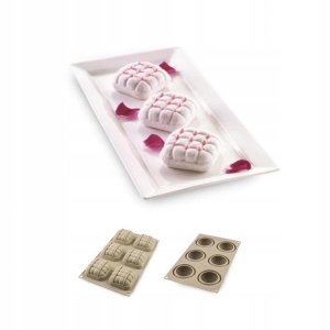 MINI ELEGANZA - Forma silikonowa kwadraty 5