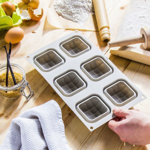 MINI ELEGANZA - Forma silikonowa kwadraty 9