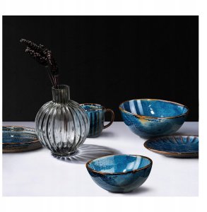 Orion DEEP BLUE Spodek do filiżanki do espresso 11,5 cm 3