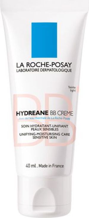 La Roche-Posay Hydreane BB Cream SPF20 Krem BB do skóry wrażliwej Light 40ml 1