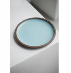 CHOCO Talerz płaski 20 cm niebieski 5