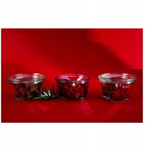 Weck Słoik Quadro 290 ml (6 szt) - pok, usz, zap x2 3