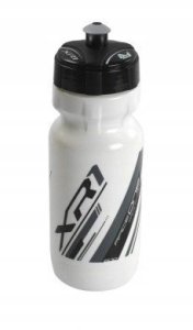 Bidon sportowy / rowerowy 0,6l RACEONE XR1 biało-czarny 1