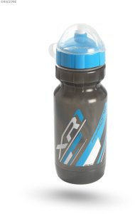 Bidon sportowy / rowerowy 0,6l RACEONE XR1 czarno-błękitny 1