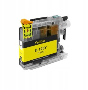Tusz Brother 123 LC YELLOW 10ml eco 1