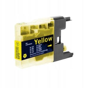 Tusz Brother 1240/1280 LC YELLOW 12ml eco 1