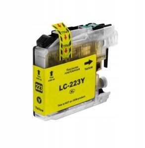 Tusz Brother 223 LC XL YELLOW 10ml eco 1