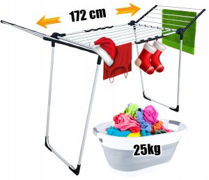 ND32_Q52C Q52C SUSZARKA NA PRANIE DO UBRAŃ ROZKŁADANA 9