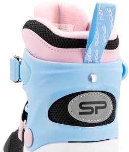 Rolki Spokey Joy rekreacyjne regulowane czarno-niebieskie r. 31-34 7