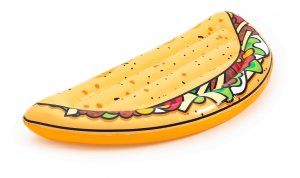 BESTWAY MATERAC DMUCHANY DO PŁYWANIA PLAŻA NA BASEN TACO DUŻY XXL 1