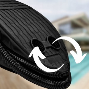 Pompka nożna do materaca pontonów wielofunkcyjna + KOŃCÓWKI 3L 6