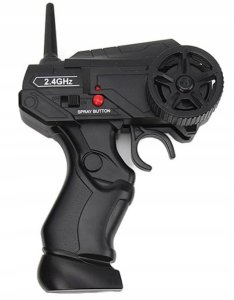 DUŻY Samochód Do Driftu Auto RC Drift 1:16 2,4 GHz PARA DYM 4WD Niebieski Nissan GTR LED 6