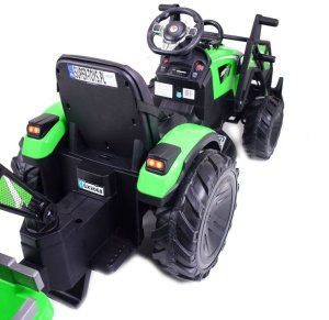 MEGA TRAKTOR Z ŁADOWARKĄ,KOPARKĄ, PRZYCZEPĄ 24 V SUPER-MOC OLBRZYMI 14