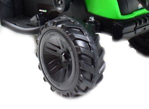 MEGA TRAKTOR Z ŁADOWARKĄ,KOPARKĄ, PRZYCZEPĄ 24 V SUPER-MOC OLBRZYMI 18