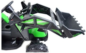 MEGA TRAKTOR Z ŁADOWARKĄ,KOPARKĄ, PRZYCZEPĄ 24 V SUPER-MOC OLBRZYMI 26