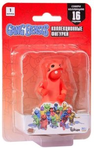 P.M.I. Gang Beasts series 1 H Kigu Red 7cm 1