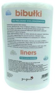 Simed KUKURYDZIANE Jednorazowe bibułki/papierki do pieluszek (100 listków) 2