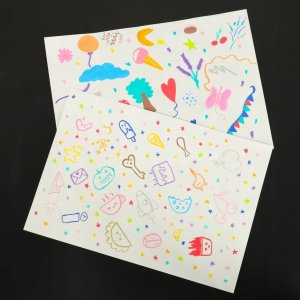 Markery akrylowe do tkanin kamieni pisaki flamastry mazaki wodoodporne DIY 12 szt. 16