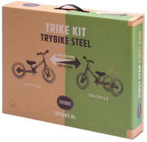 Trójkołowiec zestaw rozbudowa rowerka biegowego dla dzieci Trybike Vintage 1