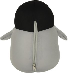 Poduszka podróżna 2w1 rogal pod kark do samochodu samolotu maskotka pingwin 3