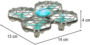 Dron RC Syma X26PRO 2.4GHz Wi-Fi czarny 11