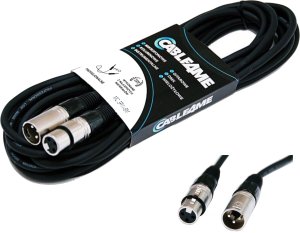 CABLE4ME przewód mikrofonowy sygnałowy XLR/XLR 6m 1