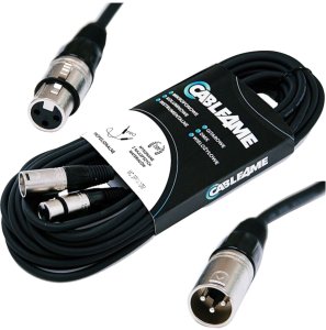CABLE4ME przewód mikrofonowy sygnałowy XLR/XLR 10m 1