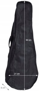 NN UK 23 BAG pokrowiec na ukulele sopranowe 6