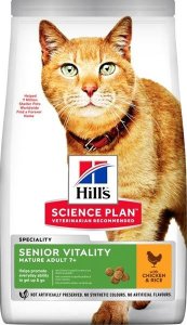 Hill's Science Plan Mature Adult Senior Vitality, kurczak i ryż 7 kg 1