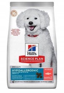 Karma sucha Hill's Science Plan Adult Hypoallergenic Small & Mini łosoś 6kg 1