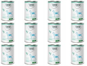 PURINA NESTLE Karma mokra dla psa Concept for Life Hypoallergenic konina puszka 12 x 400g 2