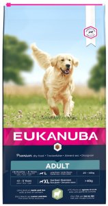 Sucha karma Eukanuba Adult Large Breed, jagnięcina i ryż, 2 x 12 kg 3
