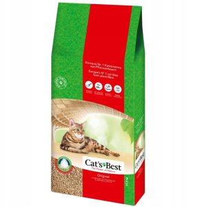 Żwirek drewniany Cat's Best Original Eco Plus 2 x 40l 1