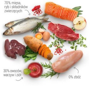 Sucha karma Purizon Large Adult dla psa, kurczak i ryba, bez zbóż 12 kg 2