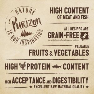 Raw Paleo Sucha karma Purizon Adult, wołowina Black-Angus i indyk, bez zbóż 12 kg 2