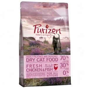 Sucha karma Purizon Kitten, kurczak i ryba 6,5 kg 1