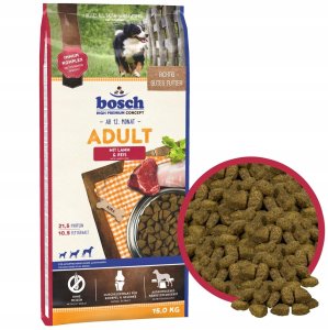 Sucha karma Bosch Adult Lamb & Rice, jagnięcina i ryż 15 kg 3