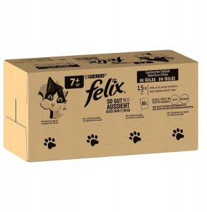 Karma Felix Fantastic w galarecie, So gut wie es aussieht, 120x85g SENIOR 1