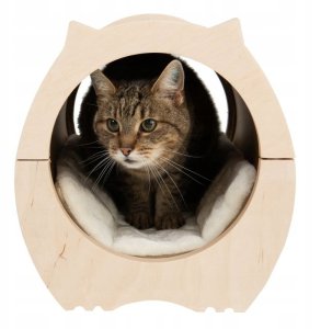 Natural Paradise Peony poziomy drapak dla kota, z legowiskiem 2