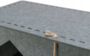 Trixie Jaskinia Lene, dla kota , szare, 40 x 50 x 40 cm 4