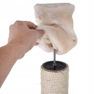 Drapak sufitowy Natural Paradise, Magnolia jasnoszary 270 cm 4