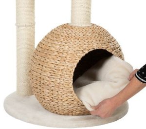 Drapak wysoki, legowisko, słupek do drapania Laguna 83 x 74 x160 cm 4