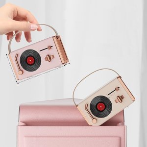 GŁOŚNIK BLUETOOTH BEZPRZEWODOWY PRZENOŚNY MOBILNY MAŁY W STYLU RETRO 6