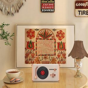 GŁOŚNIK BLUETOOTH BEZPRZEWODOWY PRZENOŚNY MOBILNY MAŁY W STYLU RETRO 8