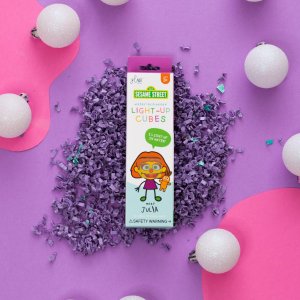 Glo Pals, Kostki sensoryczne świecące w wodzie - Julia, 4 szt. 2