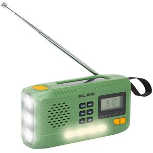 Radio przenośne analogowe AM/FM BLOW RA13 solarne 1