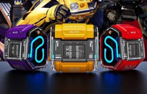 Słuchawki Transformers Słuchawki TWS MG-C03 Bluetooth 5.3, 13mm, 5h, Fioletowe 4