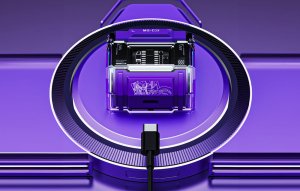 Słuchawki Transformers Słuchawki TWS MG-C03 Bluetooth 5.3, 13mm, 5h, Fioletowe 7