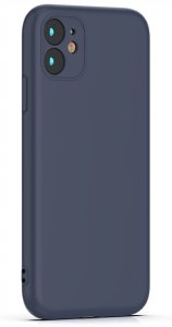 NAKŁADKA SILICON CASE DO SAMSUNG GALAXY S25 EDGE CIEMNONIEBIESKA 2