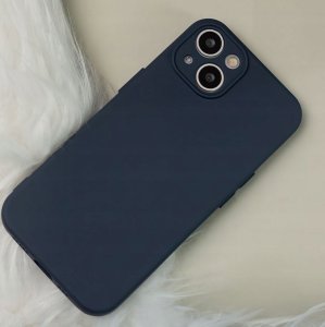 NAKŁADKA SILICON CASE DO SAMSUNG GALAXY S25 EDGE CIEMNONIEBIESKA 8
